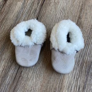 Freshly picked baby moccasins